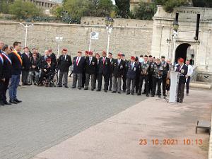 2022 10 23 TOULON CEREMONIE DU 38 EME ANNIVERSAIRE DE L ATTENTAT DU DRAKKAR A BEYROUTH (87)